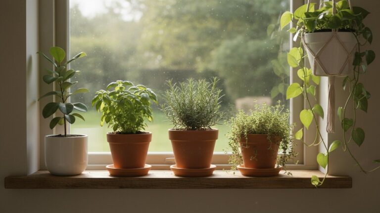Décorer sa cuisine avec des plantes vertes et aromatiques