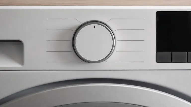 Programmes d'une machine à laver Valberg sur le bandeau de commande