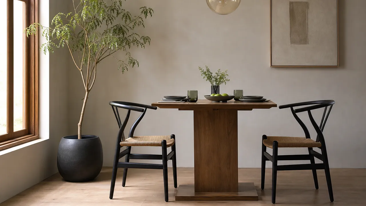 Dimensions d'une table 2 personnes pour un petit coin repas